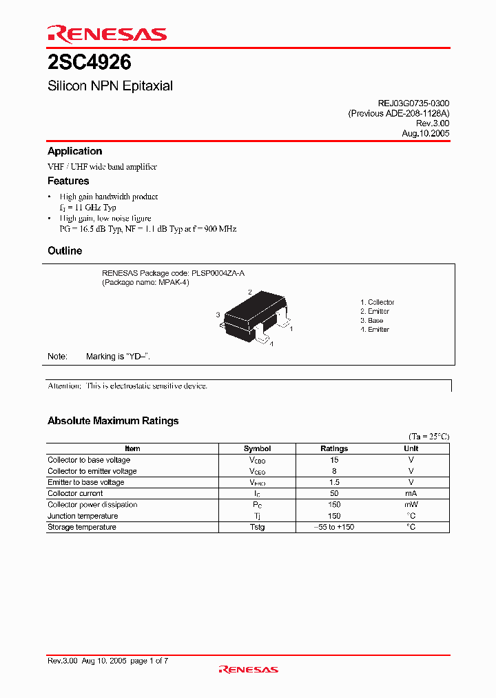 2SC4926_4274810.PDF Datasheet