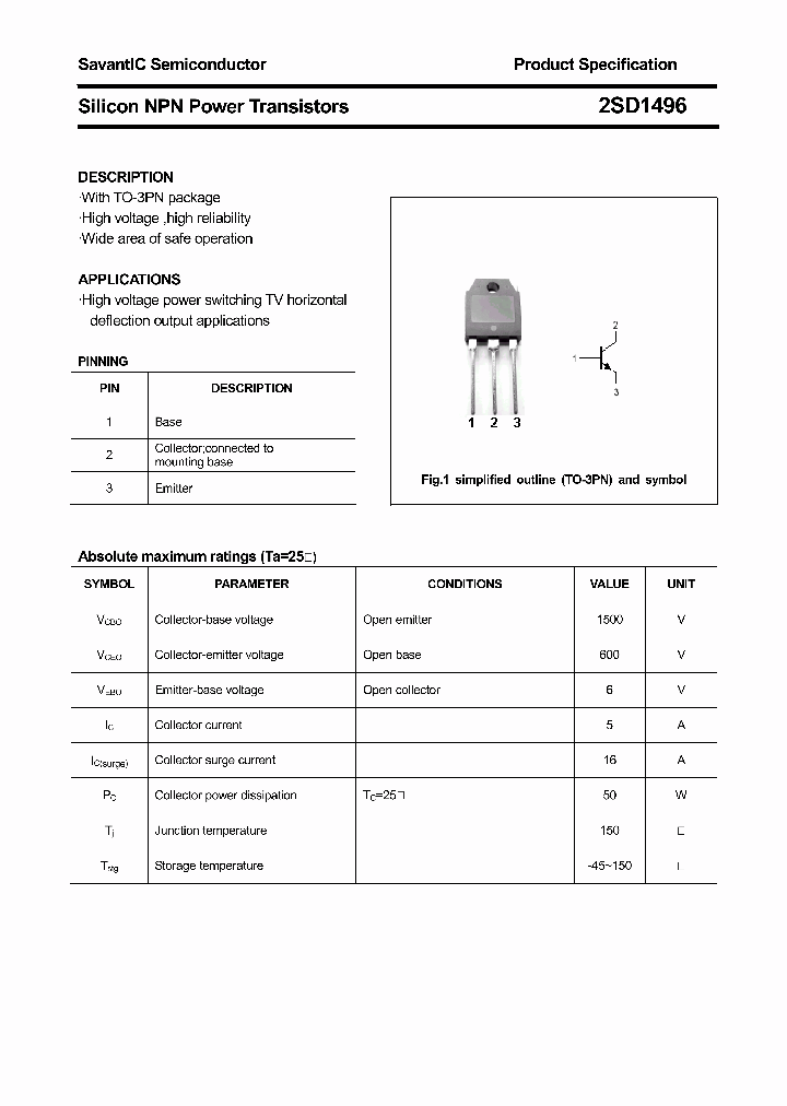 2SD1496_4378676.PDF Datasheet