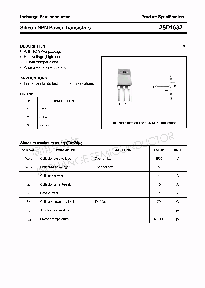 2SD1632_4305687.PDF Datasheet