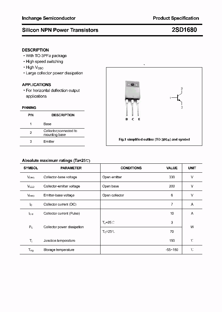 2SD1680_4350520.PDF Datasheet