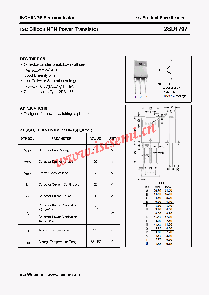 2SD1707_4616719.PDF Datasheet