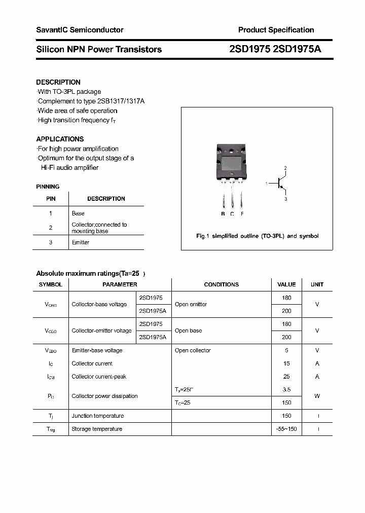 2SD1975A_4392078.PDF Datasheet