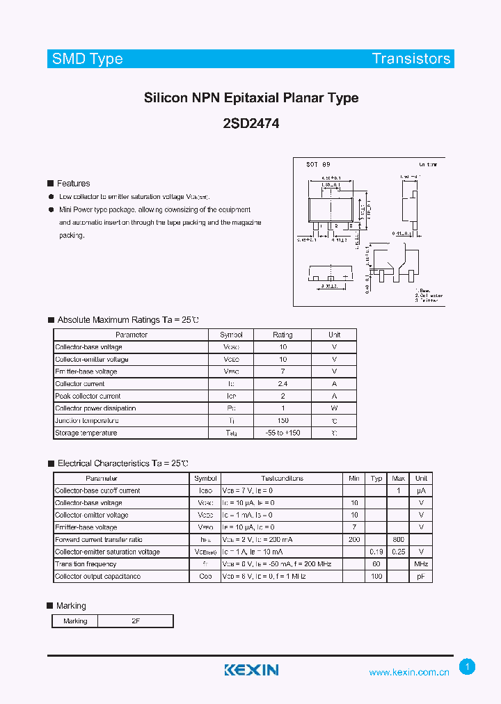 2SD2474_4317576.PDF Datasheet