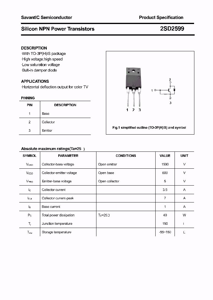 2SD2599_4390537.PDF Datasheet