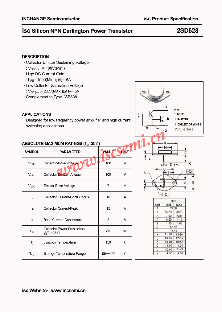 2SD628_4464995.PDF Datasheet