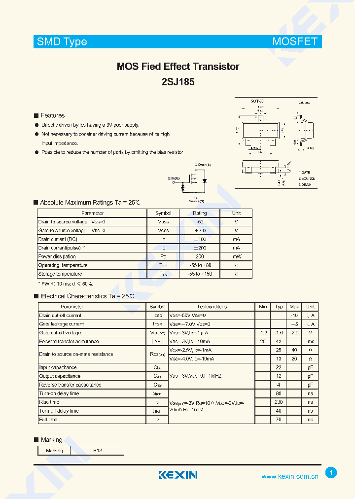 2SJ185_4319681.PDF Datasheet