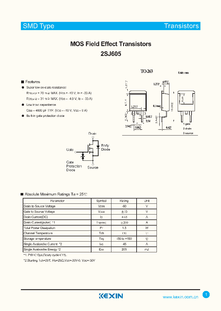 2SJ605_4280205.PDF Datasheet