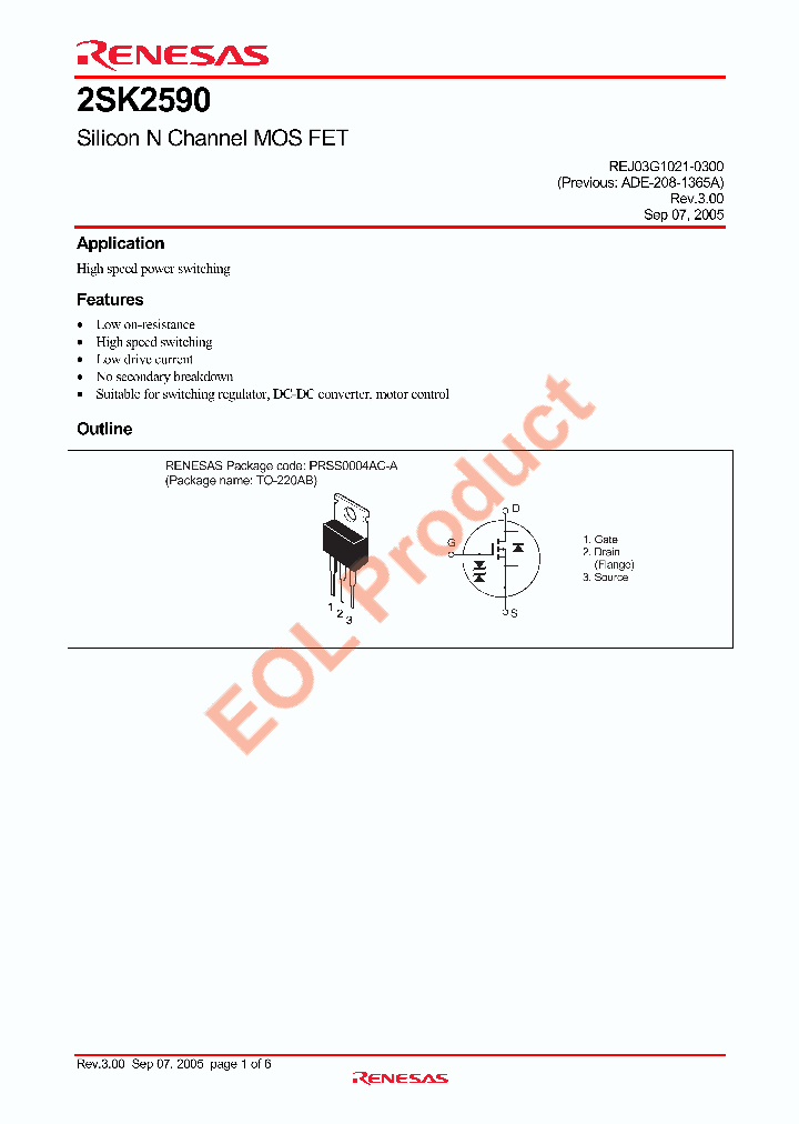 2SK2590_4241489.PDF Datasheet