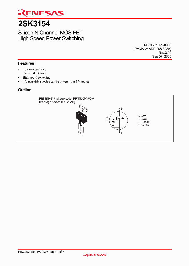 2SK3154-E_4785485.PDF Datasheet