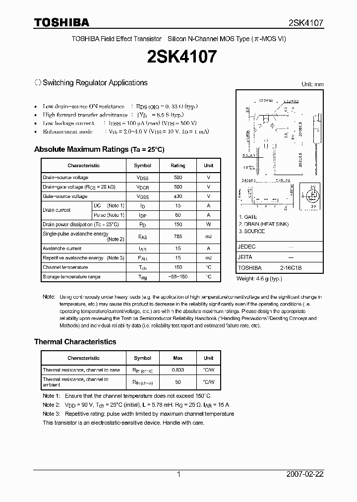 2SK4107_4234543.PDF Datasheet