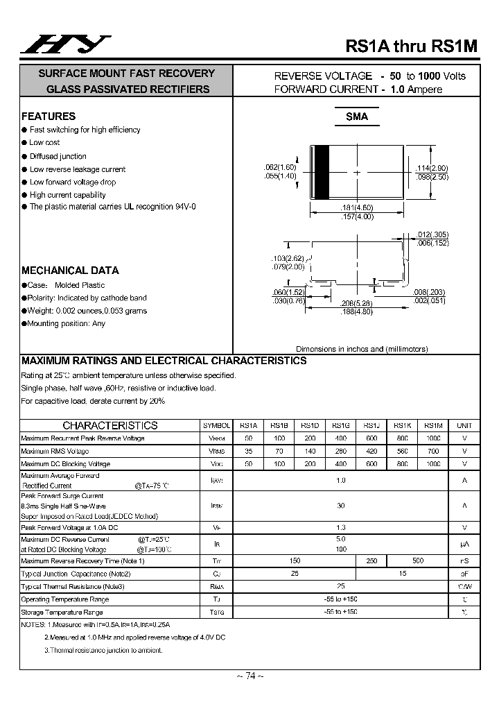 RS1A-RS1M_4504824.PDF Datasheet