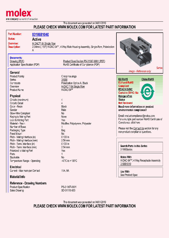 31068-1040_4862051.PDF Datasheet