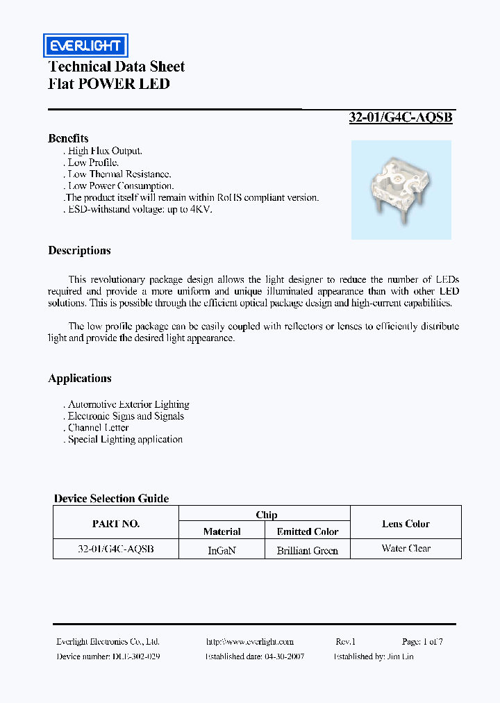 32-01-G4C-AQSB_4170583.PDF Datasheet
