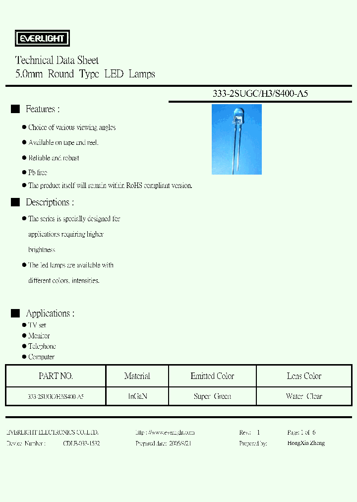 333-2SUGC-H3-S400-A5_4218323.PDF Datasheet