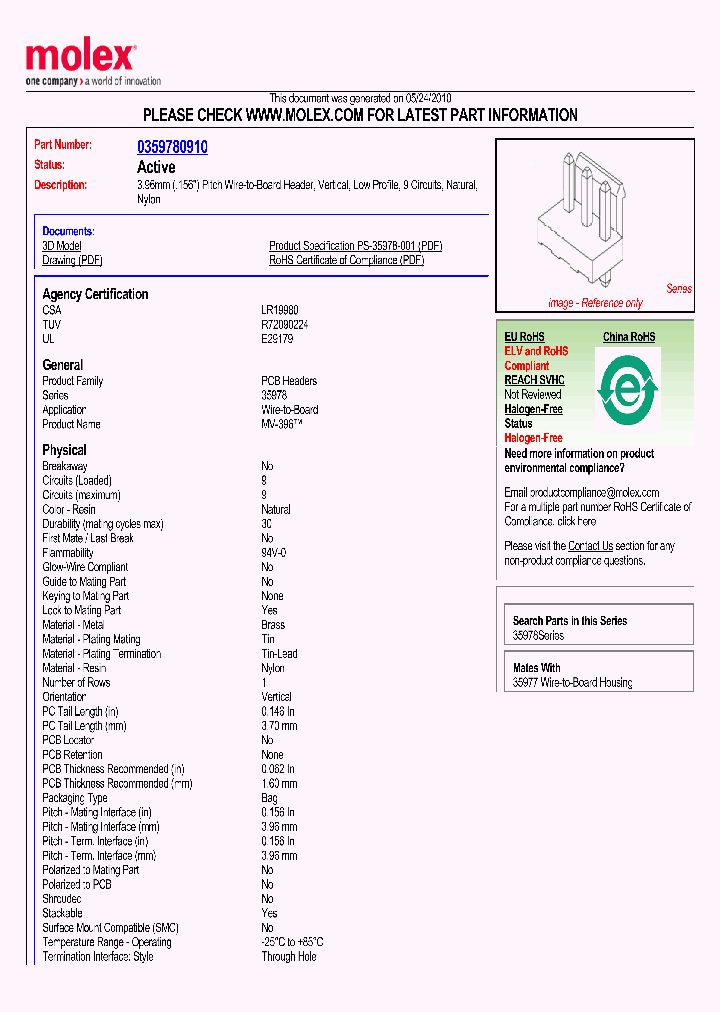 35978-0910_4872163.PDF Datasheet