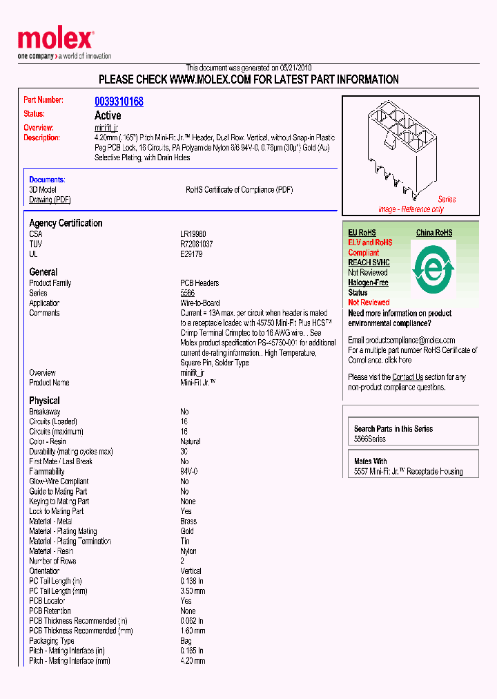 39-31-0168_4897592.PDF Datasheet