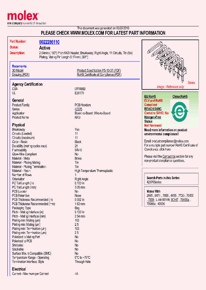 42376-0011_4886758.PDF Datasheet