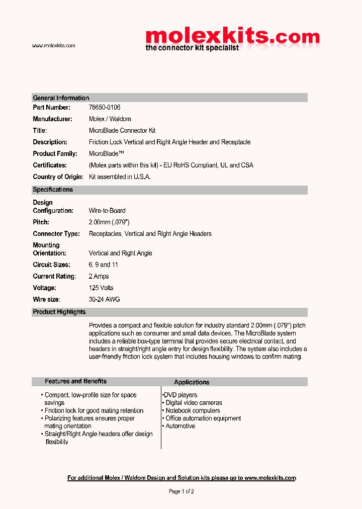 53015-1110_4582744.PDF Datasheet