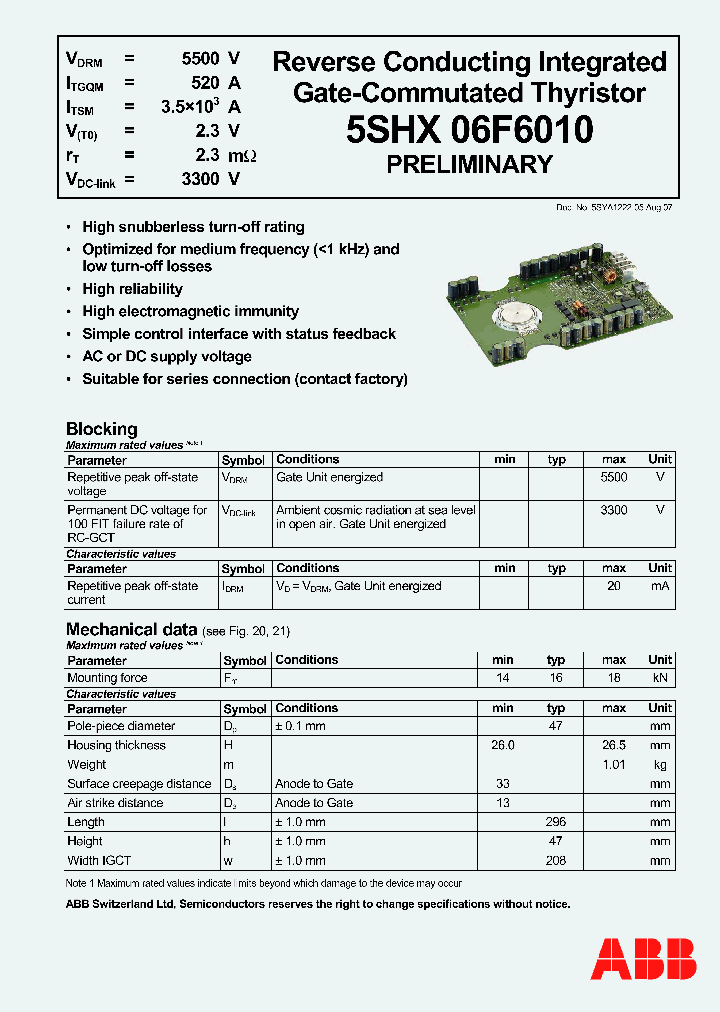 5SHX06F6010_4214231.PDF Datasheet
