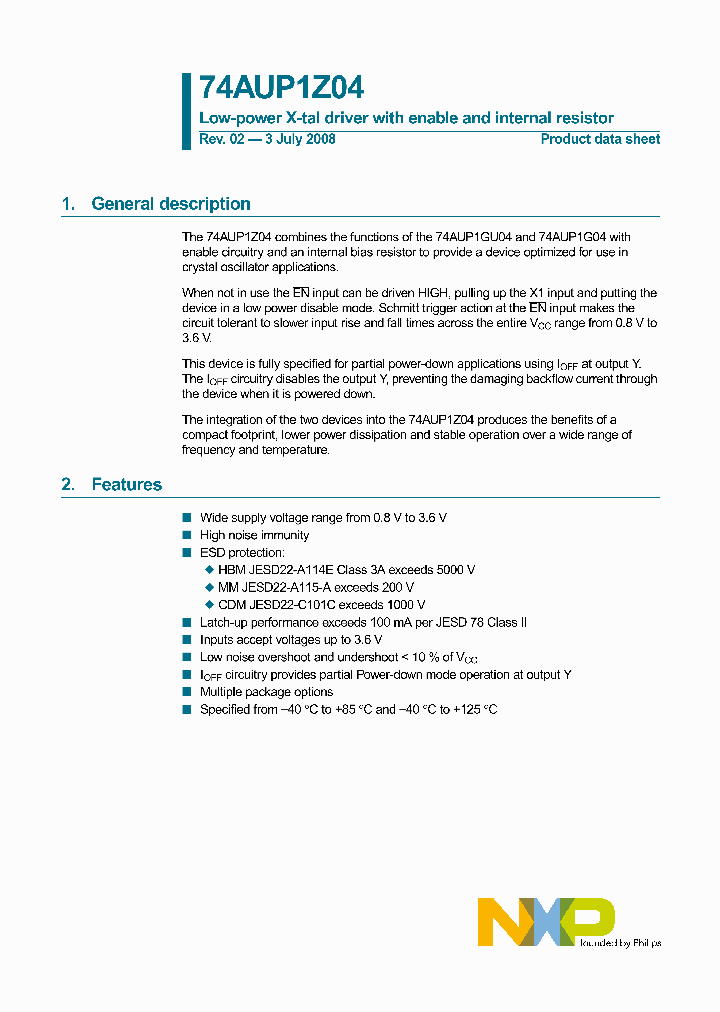 74AUP1Z04_4807409.PDF Datasheet