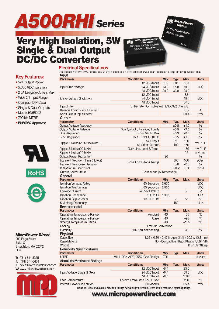 A503RHI_4588700.PDF Datasheet