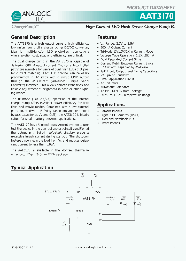 AAT3170_4253486.PDF Datasheet