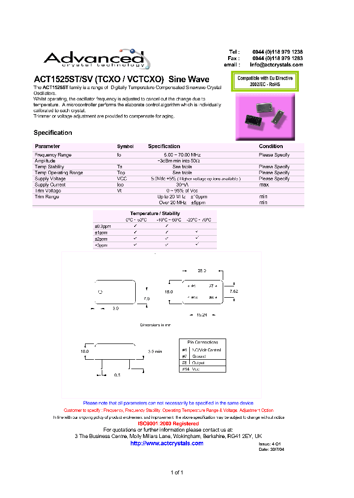 ACT1525ST_4529343.PDF Datasheet