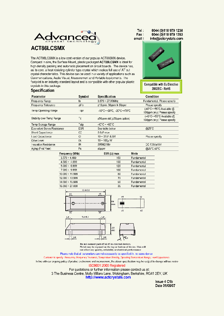 ACT86LCSMX_4778840.PDF Datasheet