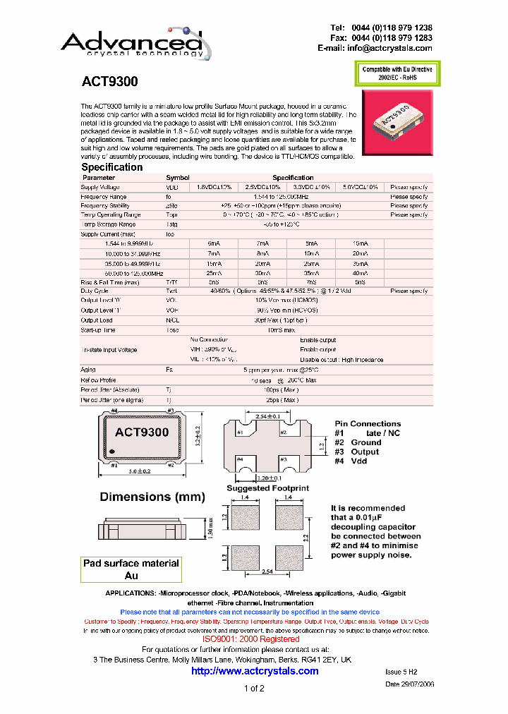 ACT9300_4371589.PDF Datasheet