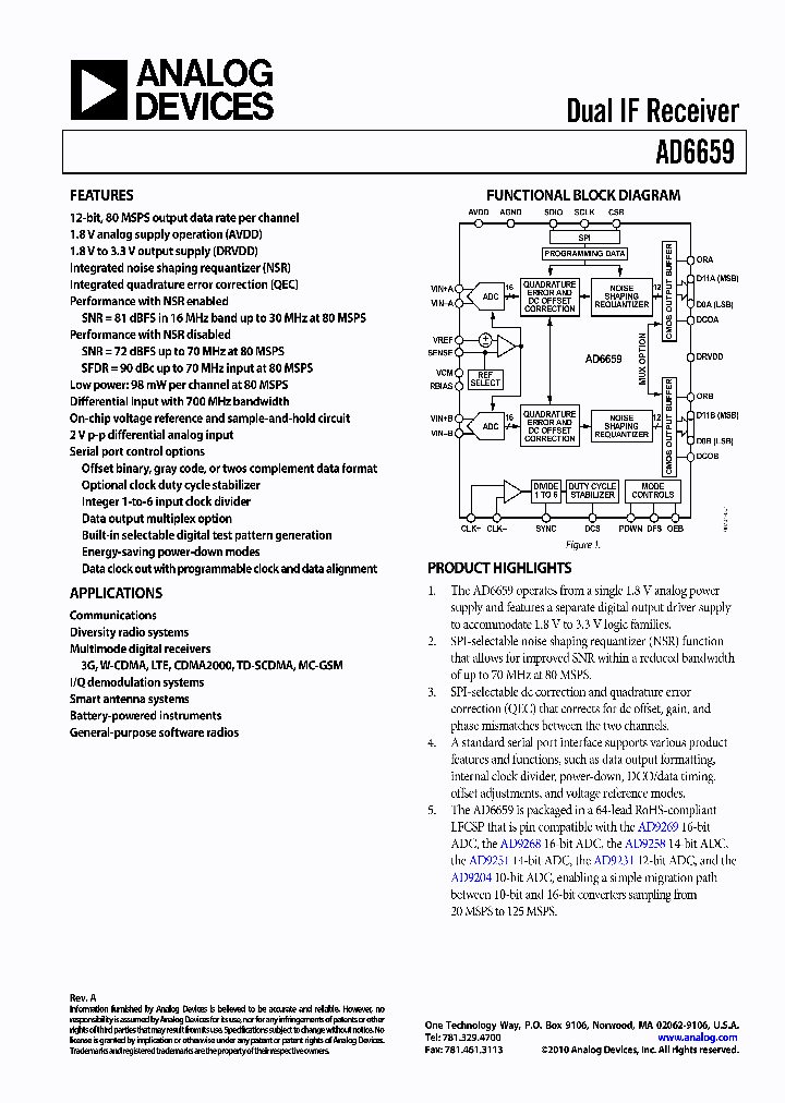 AD6659BCPZ-80_4668383.PDF Datasheet