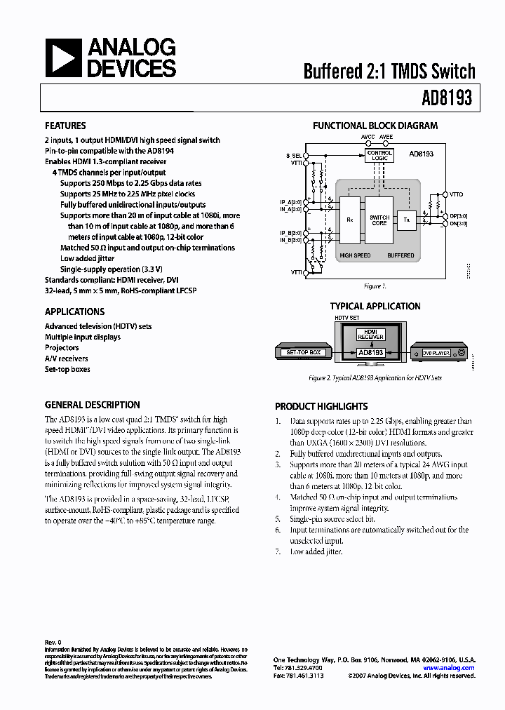 AD8193_4182272.PDF Datasheet