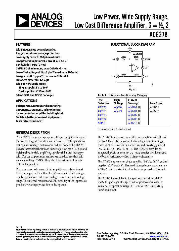 AD8278BRZ-R7_4702858.PDF Datasheet