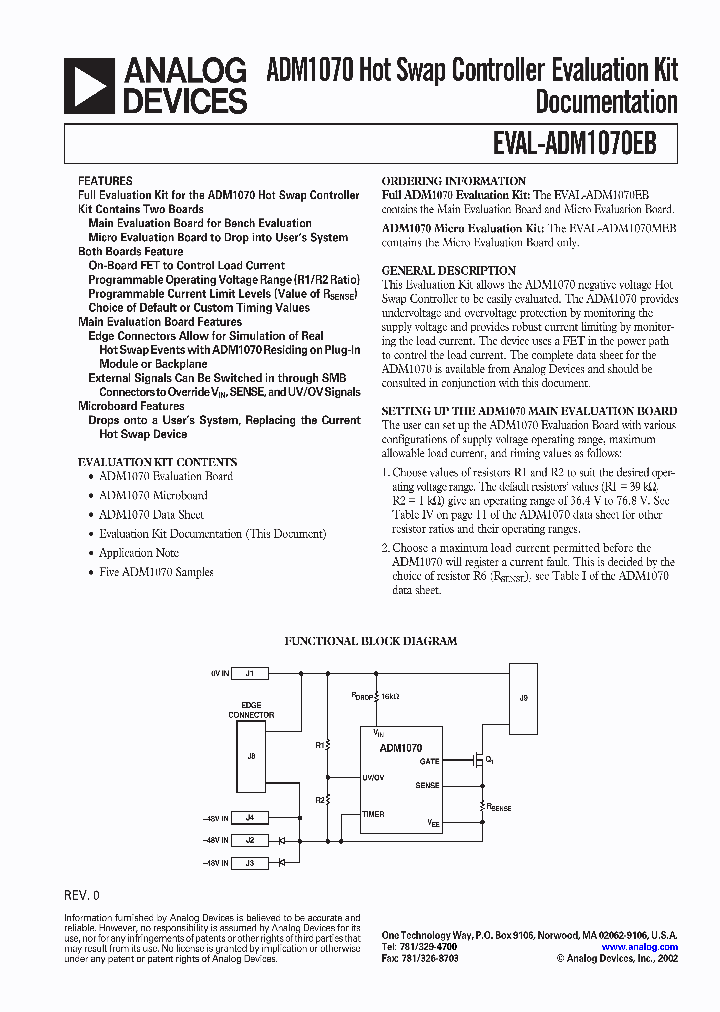 ADM1070EB_4194328.PDF Datasheet