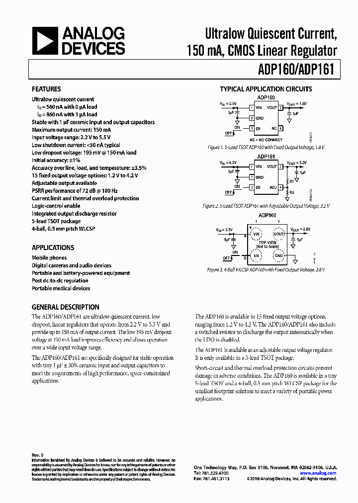 ADP160ACBZ-275-R7_4855804.PDF Datasheet