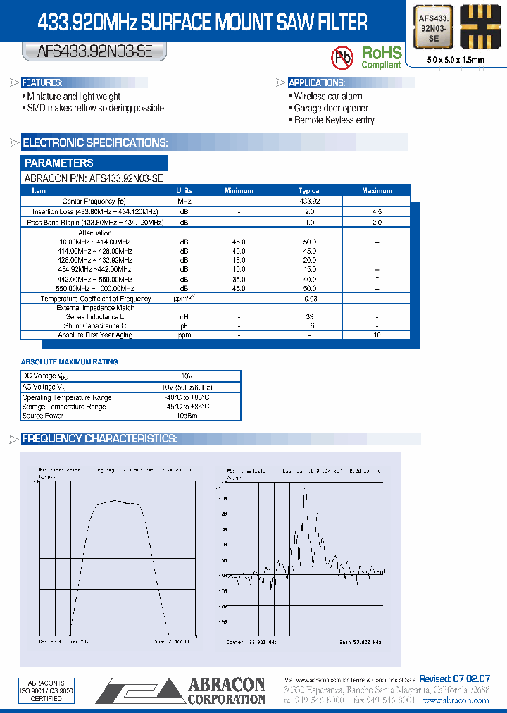 AFS43392N03-SE_4336373.PDF Datasheet