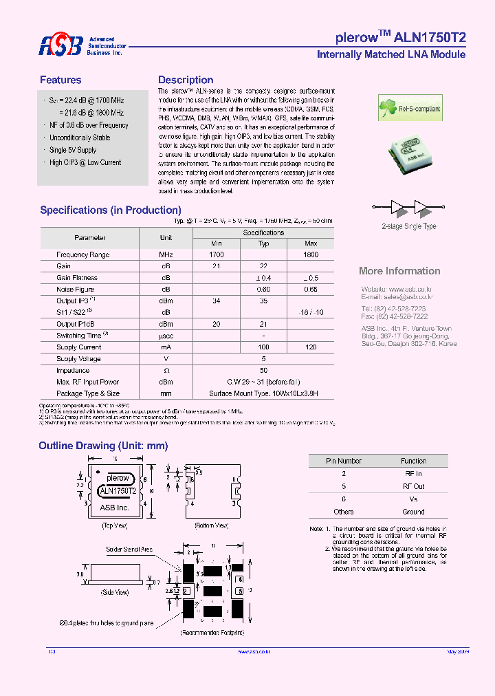 ALN1750T2_4900526.PDF Datasheet