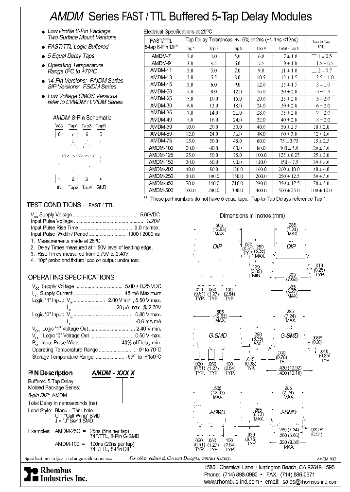 AMDM-100_4349137.PDF Datasheet