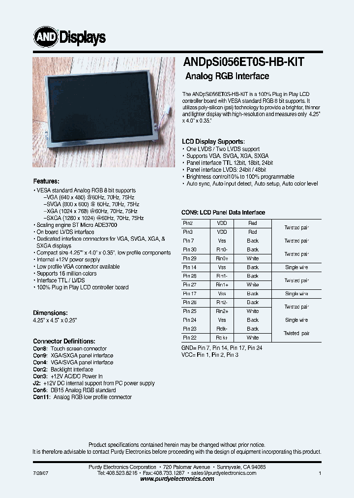 ANDPSI056ET0S-HB-KIT_4428353.PDF Datasheet