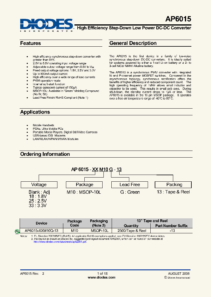 AP6015-18M10G-13_4784769.PDF Datasheet