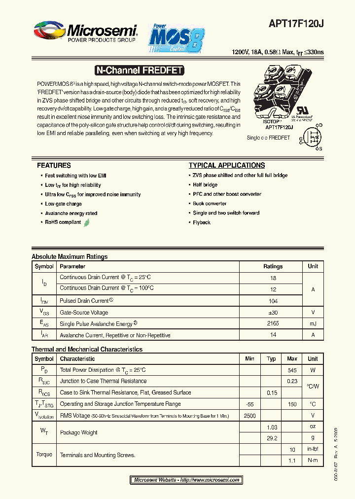 APT17F120J_4779410.PDF Datasheet