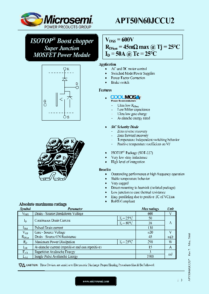 APT50N60JCCU2_4675085.PDF Datasheet