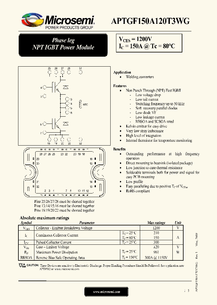 APTGF150A120T3WG_4664045.PDF Datasheet