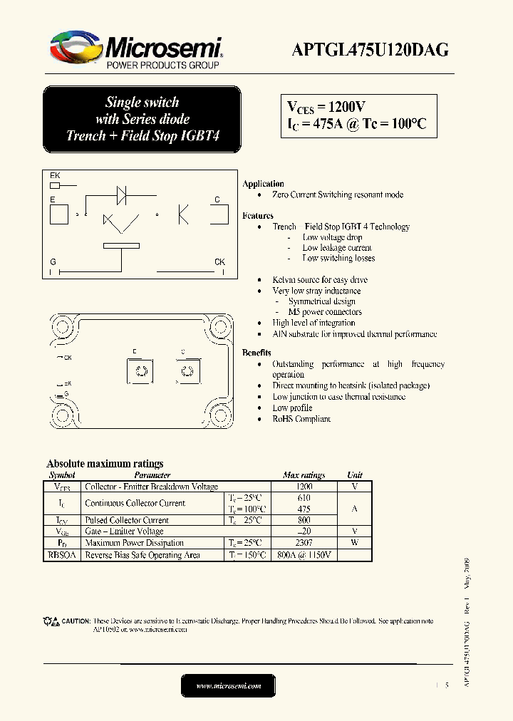 APTGL475U120DAG_4545410.PDF Datasheet