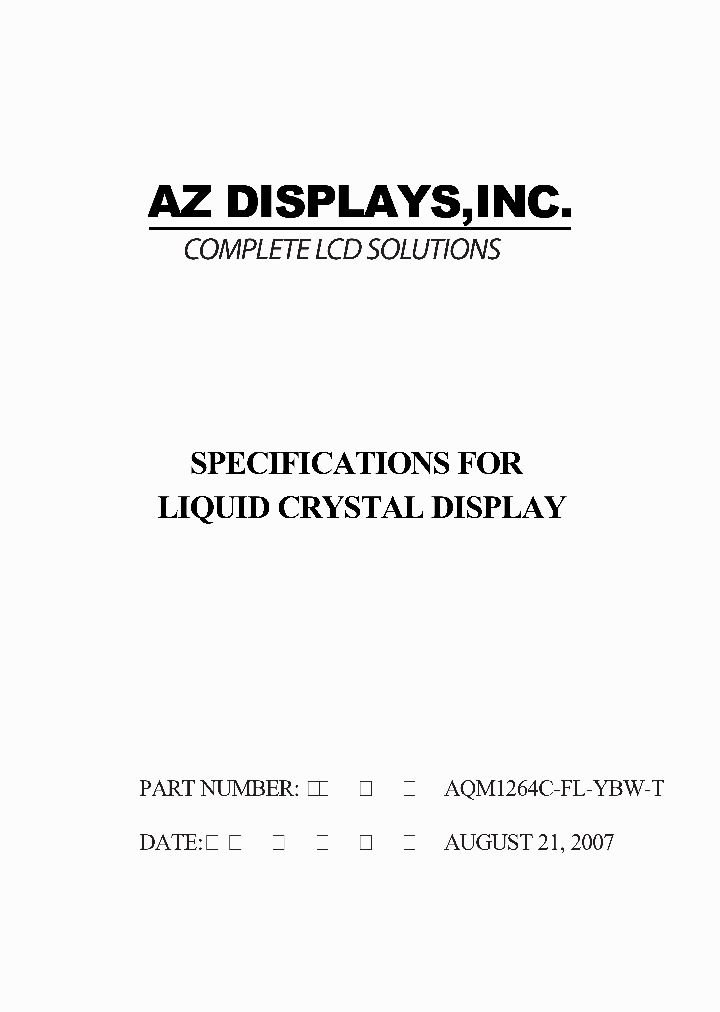 AQM1264C-FL-YBW-T_4529521.PDF Datasheet