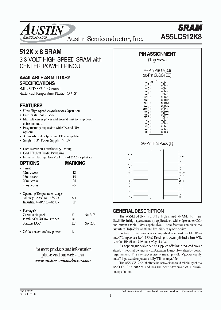 AS5LC512K8DJ-12L883C_4471278.PDF Datasheet