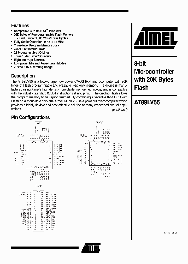 AT89LV55-12AC_4560541.PDF Datasheet