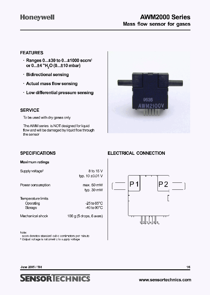 AWM2100V_4422408.PDF Datasheet