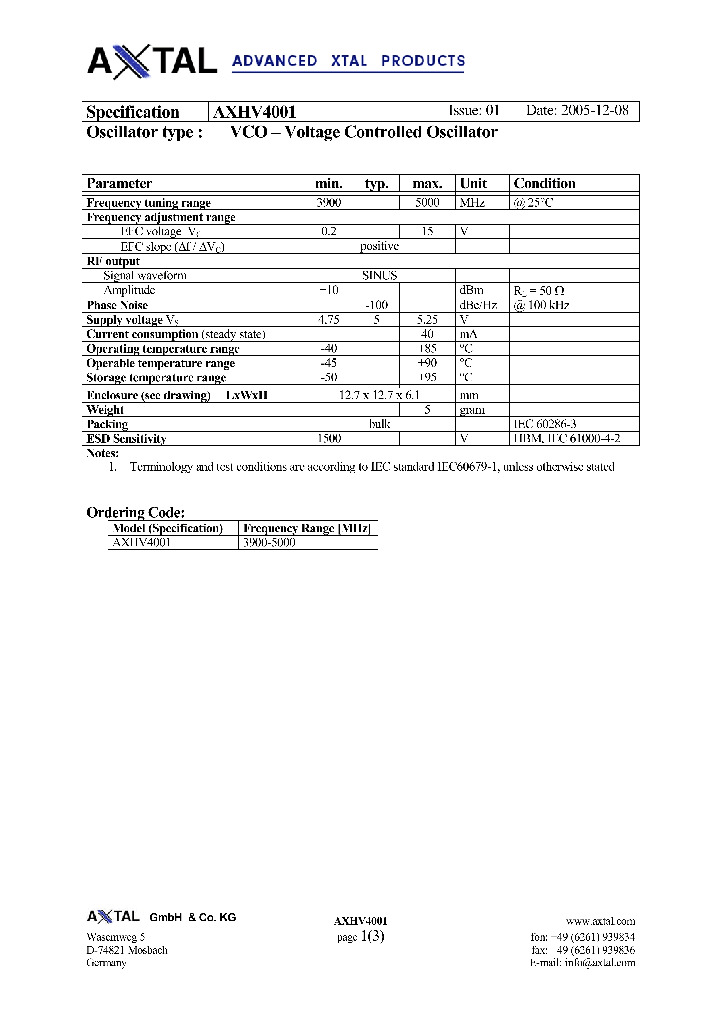 AXHV4001_4297471.PDF Datasheet