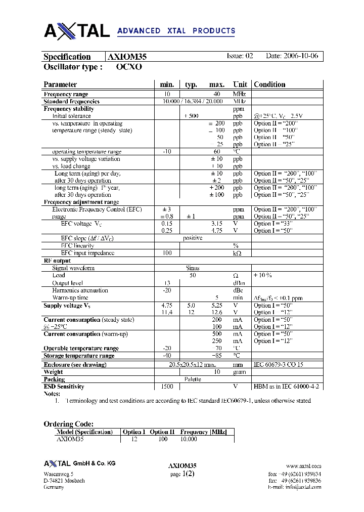 AXIOM35_4203119.PDF Datasheet