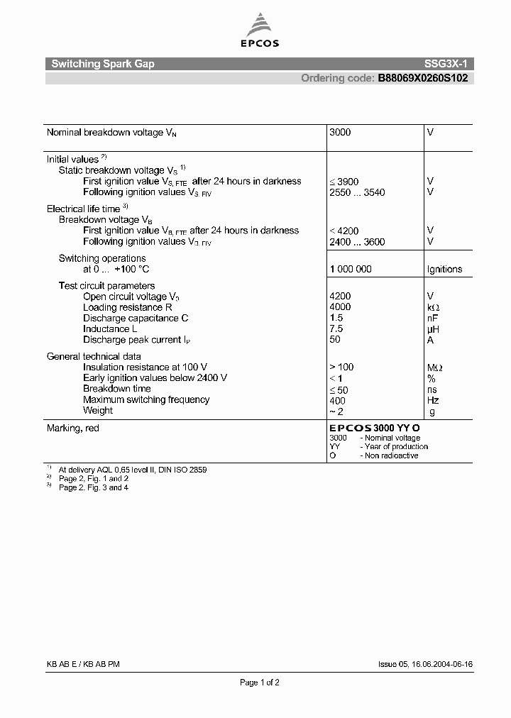 B88069X0260S102_4520502.PDF Datasheet